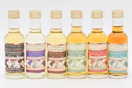 Six miniature bottlings from The Dram Good Whisky Co. Ltd