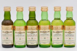 Douglas Laing, The Old Malt Cask - six single Highland malt whiskies