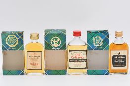 Gordon & MacPhail, Tartan Miniature Collection, ten flat bottles in packs