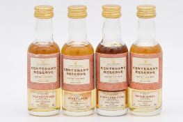 Gordon & MacPhail Centenary Reserve miniature series - four bottlings