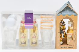 Nine assorted miniature presentation gift sets