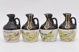 Twenty three assorted Rutherford's ceramic decanters, miscellaneous