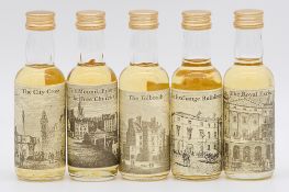 The Whisky Connoisseur miniatures series - Churches, Princes Street, Old Edinburgh