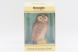 Beneagles Tawny Owl ceramic decanter