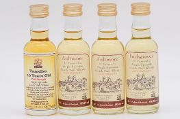 The Master of Malt - eight Cask Strength miniature whisky bottlings