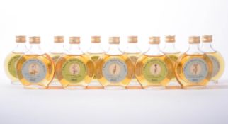 The Wild Collection, twenty three miniature bottles of blended Scotch whisky