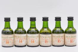 The Whisky Connoisseur - The Robert Burns Collection, a set of twelve miniature whiskies