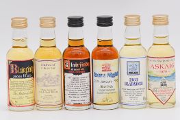 The Master of Malt - six speciality miniature whisky bottlings