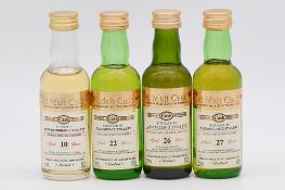 Douglas Laing, The Old Malt Cask - four single Lowland malt whiskies