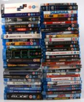 Blu-ray selection, eighty-two mixed films including Predator Trilogy, and others.