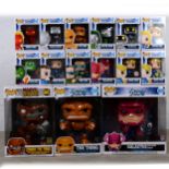 Funko Pop! Fifteen figures from Marvel Fantastic Four, including 809 Galactus 10" etc.