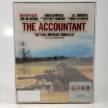 The Accountant Hdzeta Steelbook Silver Label Lenticular Blu-ray