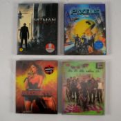 Four KimchiDVD and Nova Steelbook Lenticular Blu-rays.