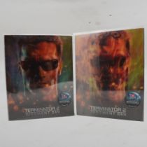 Two Terminator 2, Nova Media Steelbook Lenticular Blu-rays.
