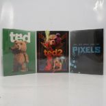 Filmarena Steelbook Blu-rays, three including Ted, Ted 2 and Pixels.