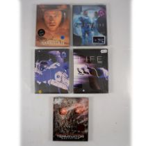 Four Science Fiction KimchiDVD Steelbook Lenticular and Non-Lenticular Blu-rays