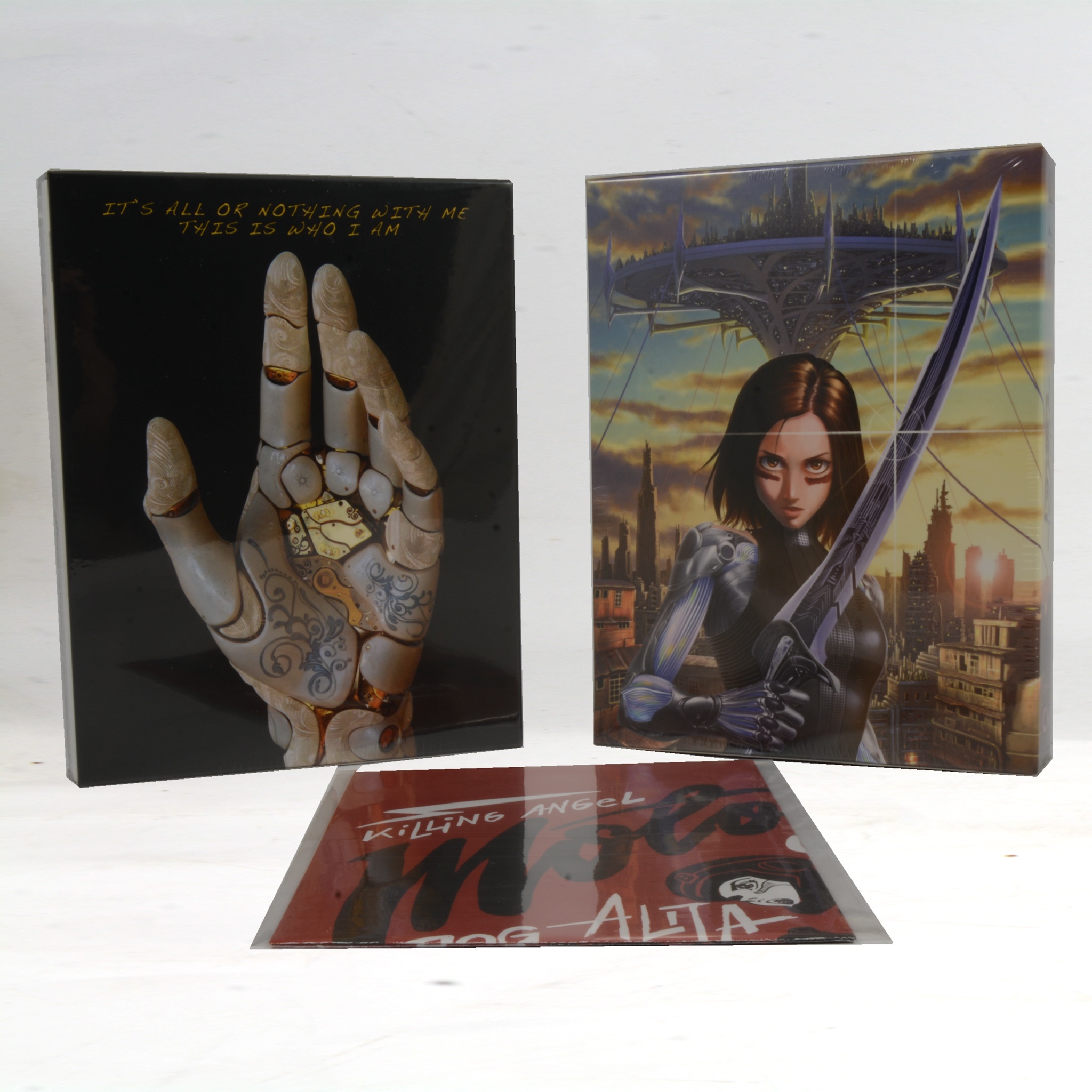Alita Battle Angel combo set Cinemuseum Art Steelbook 4K Ultra HD Blu-rays - Image 2 of 2