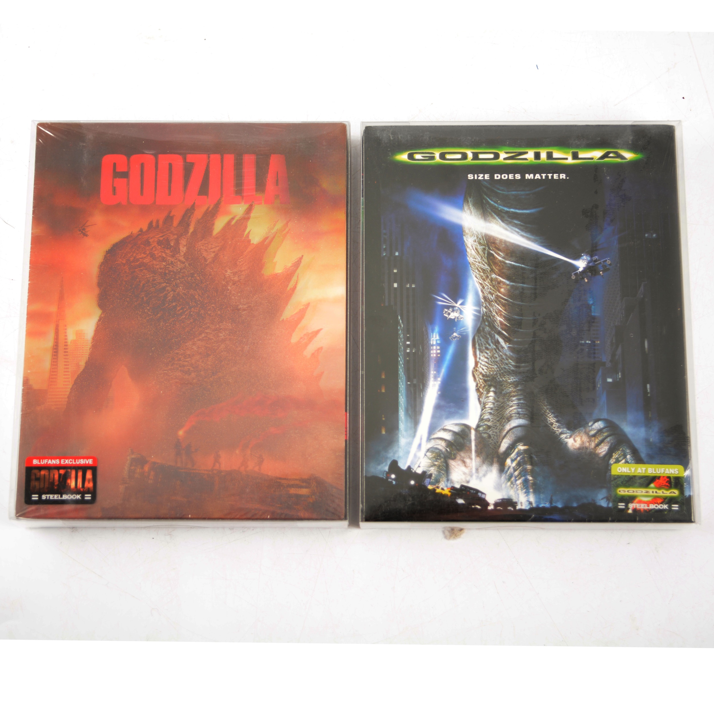 Blufans Exclusive Steelbook Blu-rays Godzilla 'Size Does Matter' and Godzilla