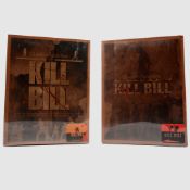 Kill Bill Volume 1 and 2 Nova Media Steelbook Lenticular Blu-rays.