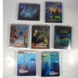 Seven Disney KimchiDVD Steelbook Lenticular 3D Blu-rays