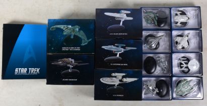 Eaglemoss Collections, thirteen model spacecraft, all boxed