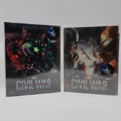 Captain America - Civil War, Nova Media Steelbook Lenticular 3D Blu-rays