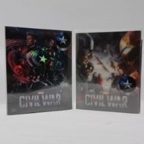 Captain America - Civil War, Nova Media Steelbook Lenticular 3D Blu-rays