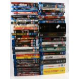Blu-ray film selection, seventy-three mixed films and box film sets, including Indiana Jones