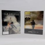 San Andreas and Saving Private Ryan Hdzeta Steelbook Silver and Gold Label Lenticular Blu-rays.