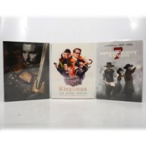 Filmarena Steelbook Blu-rays, three including Kingsman - The Secret Service and two others.