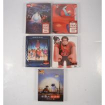 Five Disney Bluefans Steelbook Lenticular and non-lenticular 3D Blu-rays,