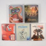 Five Disney Bluefans Steelbook 3D Blu-rays