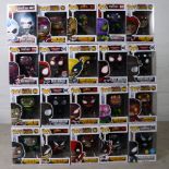 Funko Pop! Twenty Marvel Spider-man, Maximum Venom and Marvel Zombie figures