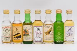 RAF whisky miniature Commemoratives - seven assorted bottlings