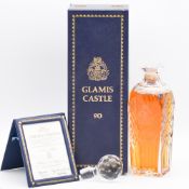 Glamis Castle - 25 year old, Speyside blend, a limited edition commemorative decanter