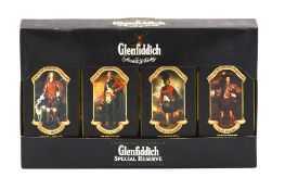 Glenfiddich, Clans of the Highlands four-bottle presentation gift set