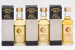Signatory Vintage - six single Highland malt whiskies