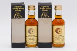 Signatory Vintage - five Speyside whisky miniatures