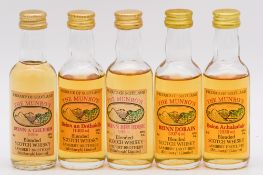 Lambert Brothers, a collection of The Munro's blended whisky miniatures