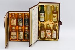 Whyte & Mackay Scotch Whisky Collection set, and The Single's Bar gift set