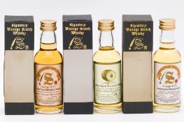 Signatory Vintage - seven single Highland malt whiskies