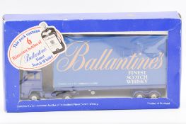 Ballantine's - presentation set of six miniatures in diecast truck