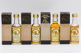 Signatory Vintage - four Highland whisky miniatures