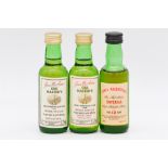 James MacArthur's - Imperial, three single Speyside malt whisky bottlings