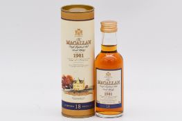 Macallan 1981, 18 year old