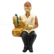 Ballantine's - The Seated Fisherman, 1960s, ceramic liquor decanter