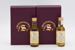 Signatory Vintage - Carsebridge 1965, single grain Lowland whisky, two bottles