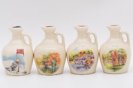 Twenty four assorted Rutherford's ceramic decanters, sporting series