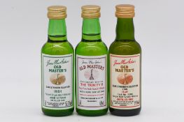 James MacArthur's - three Old Master's bottlings