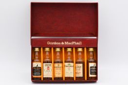 Gordon & MacPhail - a whisky miniature bottle gift set